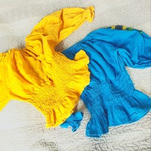 Off the shoulder shirts